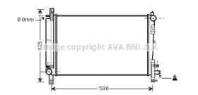 Радиатор охлаждения двигателя Радиатор охлаждения двигателя