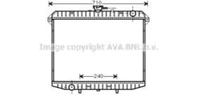 Радіатор охолодження двигуна Радіатор охолодження двигуна