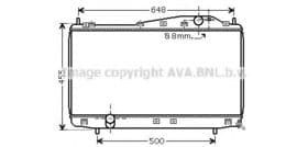 Радіатор охолодження двигуна
