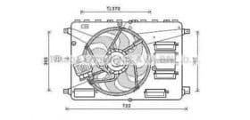 Вентилятор системы охлаждения двигателя Вентилятор системы охлаждения двигателя