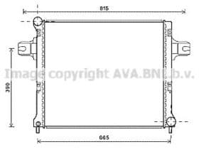 Радіатор охолодження двигуна Радіатор охолодження двигуна