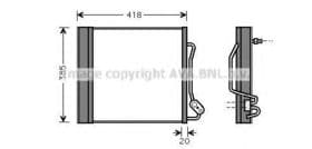 Радиатор кондиционера