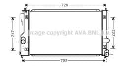 Радіатор охолодження двигуна