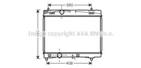 Радиатор охлаждения двигателя