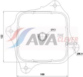 Масляный радиатор двигателя