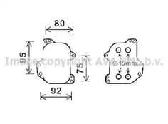 Масляный радиатор двигателя