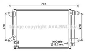 Радиатор кондиционера