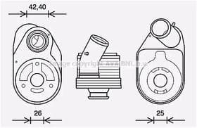 Масляный радиатор двигателя Масляный радиатор двигателя