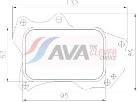 Масляный радиатор двигателя