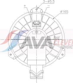 Вентилятор салону