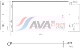 Радиатор кондиционера