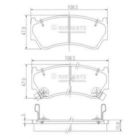 Тормозные колодки