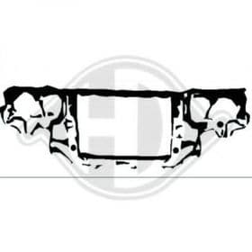 Передняя панель кузова