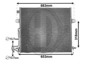 Радиатор кондиционера Радиатор кондиционера