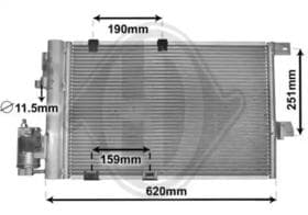 Радіатор кондиціонера Радіатор кондиціонера