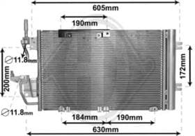 Радіатор кондиціонера Радіатор кондиціонера