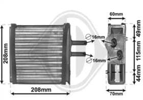 Радиатор печки