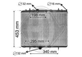Радиатор охлаждения двигателя Радиатор охлаждения двигателя