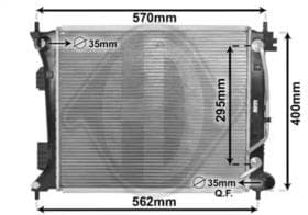 Радиатор охлаждения двигателя Радиатор охлаждения двигателя