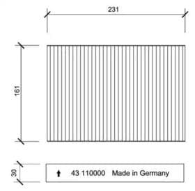 Фильтр салона Diederichs dci0043