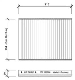 Фільтр салону