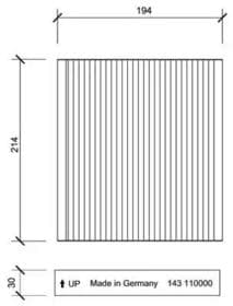Фильтр салона