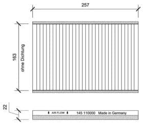 Фильтр салона Diederichs dci0145