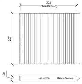 Фильтр салона