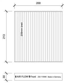 Фільтр салону Diederichs dci0222