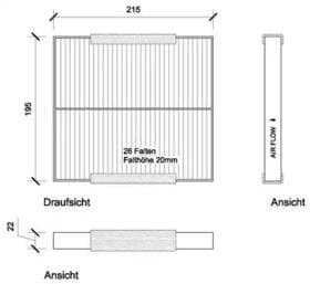 Фільтр салону