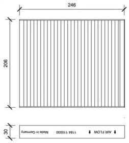 Фильтр салона Фильтр салона