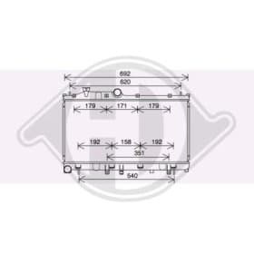 Радіатор охолодження двигуна