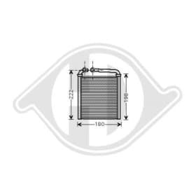 Радиатор печки Diederichs dcm1253