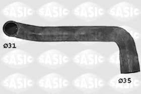 Патрубок радиатора системы охлаждения двигателя