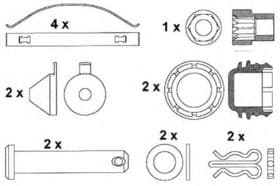 Гальмівні колодки Beral 2911527004145503