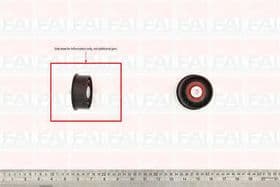 Обводной ролик ремня ГРМ Fai T9400