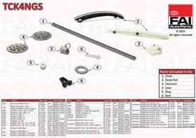 Комплект ланцюга ГРМ