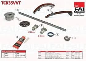 Комплект ланцюга ГРМ