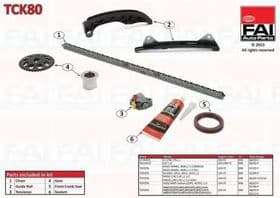 Комплект ланцюга ГРМ