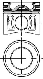 Поршень двигателя
