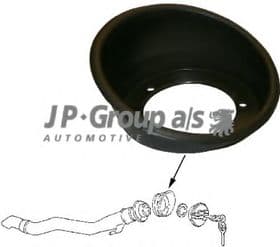 Заливна горловина паливного бака JP Group 1115651102