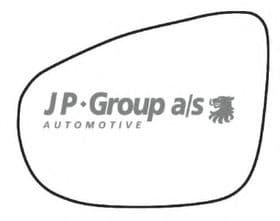 Скло зовнішнього дзеркала JP Group 1189304770