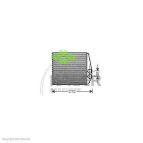 Радиатор печки Kager 32-0091