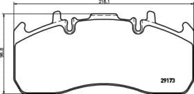 Гальмівні колодки Don CVP100K