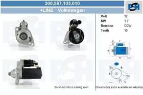 Стартер CV PSH 300587103010