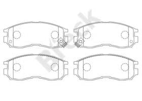 Гальмівні колодки Гальмівні колодки