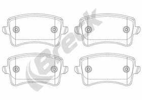 Гальмівні колодки Гальмівні колодки