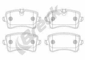 Гальмівні колодки Гальмівні колодки