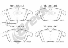 Гальмівні колодки