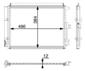 Радиатор кондиционера